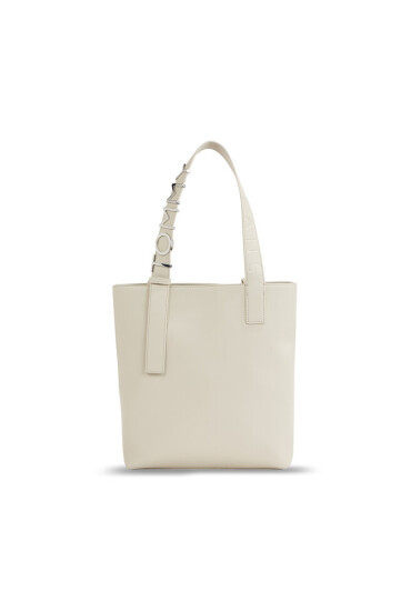 Tommy Jeans Дамска чанта Tjw Bold Tote AW0AW15425 Bleached Stone AEV - Mera.bg
