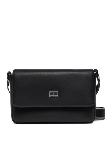 Tommy Jeans Дамска чанта Tjw City Girl Flap Crossover AW0AW16137 Черен - Mera.bg