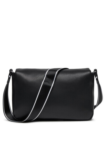 Tommy Jeans Дамска чанта Tjw City Girl Flap Crossover AW0AW16137 Черен - Mera.bg