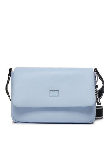 Tommy Jeans Дамска чанта Tjw City Girl Flap Crossover AW0AW16137 Светлосиньо - Mera.bg