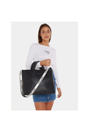 Tommy Jeans Дамска чанта Tjw City Girl Tote AW0AW14967 BDS - Mera.bg