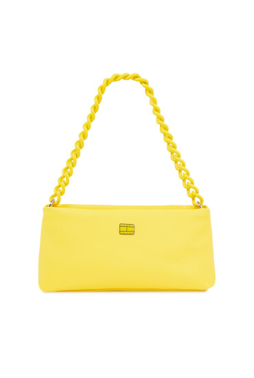 Tommy Jeans Дамска чанта Tjw City-Wide Shoulder Bag AW0AW15937 Жълт - Mera.bg