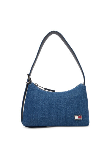 Tommy Jeans Дамска чанта Tjw Cool Denim Shoulder Bag AW0AW17877 Син - Mera.bg