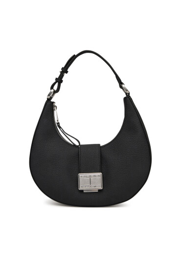 Tommy Jeans Дамска чанта Tjw Crush Shoulder Bag AW0AW17539 Черен - Mera.bg
