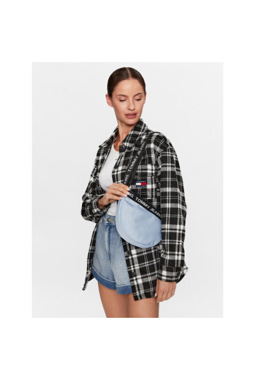 Tommy Jeans Дамска чанта Tjw Essentai Moon Bag AW0AW15146 Светлосиньо - Mera.bg