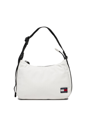 Tommy Jeans Дамска чанта Tjw Essential Daily Shoulder Bag AW0AW15815 Бял - Mera.bg