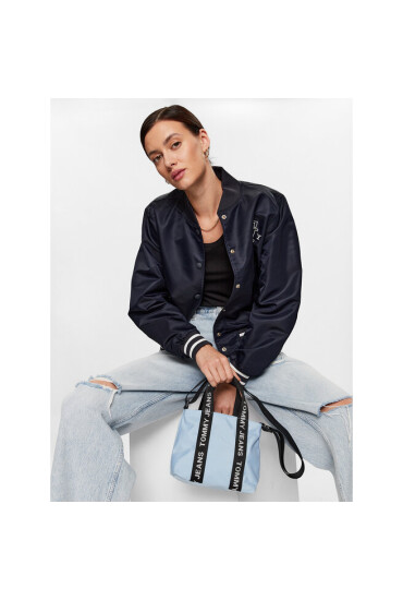 Tommy Jeans Дамска чанта Tjw Essential Mid Crossover AW0AW14951 Светлосиньо - Mera.bg