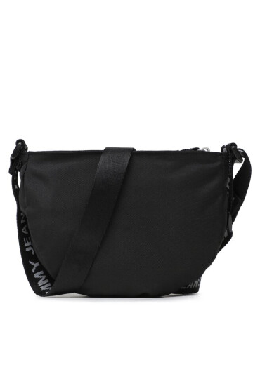 Tommy Jeans Дамска чанта Tjw Essential Moon Bag AW0AW15146 Черен - Mera.bg