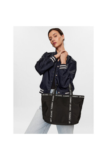 Tommy Jeans Дамска чанта Tjw Essential Tote AW0AW14953 Черен - Mera.bg