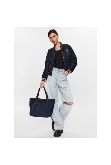 Tommy Jeans Дамска чанта Tjw Essential Tote AW0AW14953 Тъмносин - Mera.bg