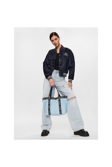 Tommy Jeans Дамска чанта Tjw Essential Tote AW0AW14953 Светлосиньо - Mera.bg