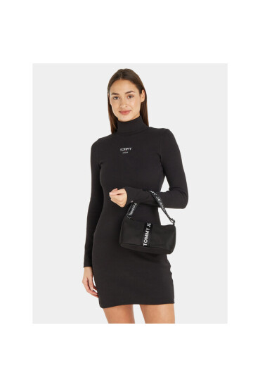 Tommy Jeans Дамска чанта Tjw Essentials Shoulder Bag AW0AW15419 Black BDS - Mera.bg