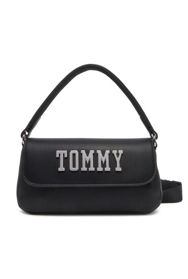 Tommy Jeans Дамска чанта Tjw Everywhere Flap Crossover AW0AW17391 Черен - Mera.bg