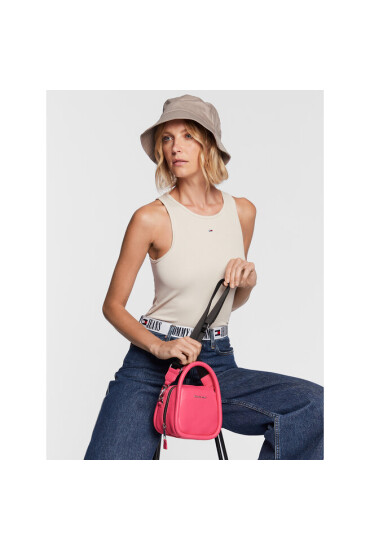 Tommy Jeans Дамска чанта Tjw Femme Crossover AW0AW14118 Розов - Mera.bg