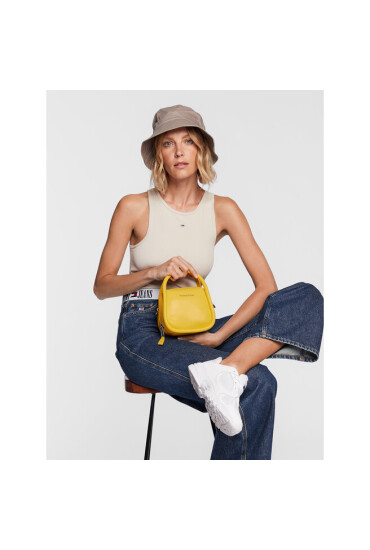 Tommy Jeans Дамска чанта Tjw Femme Crossover AW0AW14118 Жълт - Mera.bg