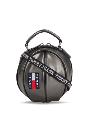 Tommy Jeans Дамска чанта Tjw Heritage B. Ball Bag Metal AW0AW15434 Сив - Mera.bg