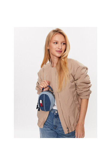 Tommy Jeans Дамска чанта Tjw Heritage Ball Cross Denim AW0AW14571 Син - Mera.bg
