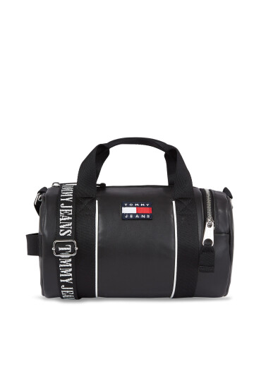 Tommy Jeans Дамска чанта Tjw Heritage Barrel Bag AW0AW15431 Черен - Mera.bg