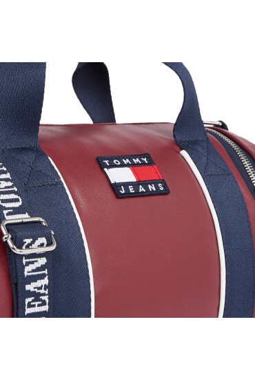 Tommy Jeans Дамска чанта Tjw Heritage Barrel Bag AW0AW15431 Син - Mera.bg