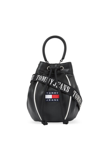 Tommy Jeans Дамска чанта Tjw Heritage Bucket Bag AW0AW15437 Черен - Mera.bg