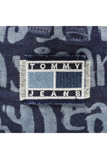 Tommy Jeans Дамска чанта Tjw Heritage Crossover Denim AW0AW15173 Тъмносин - Mera.bg