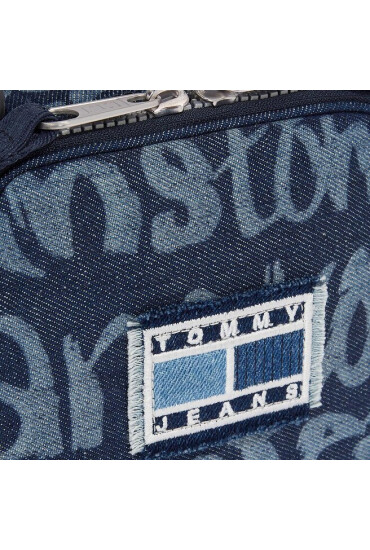 Tommy Jeans Дамска чанта Tjw Heritage Crossover Denim AW0AW15173 Тъмносин - Mera.bg