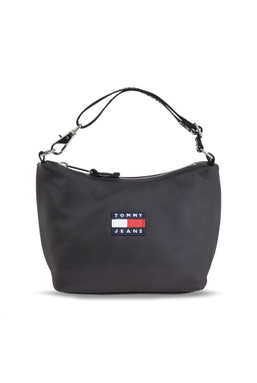 Tommy Jeans Дамска чанта Tjw Heritage Shoulder Bag AW0AW15409 Черен - Mera.bg