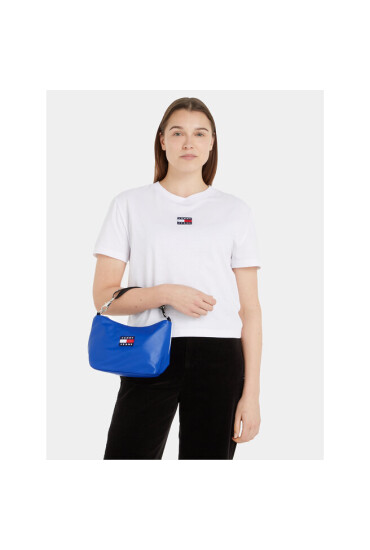 Tommy Jeans Дамска чанта Tjw Heritage Shoulder Bag AW0AW15409 Син - Mera.bg