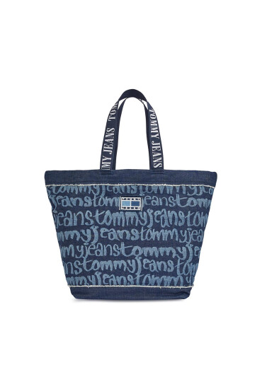 Tommy Jeans Дамска чанта Tjw Heritage Tote Denim AW0AW14973 0G3 - Mera.bg