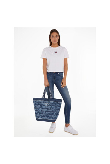 Tommy Jeans Дамска чанта Tjw Heritage Tote Denim AW0AW14973 0G3 - Mera.bg