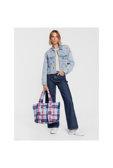 Tommy Jeans Дамска чанта Tjw Hype Cons Travel Tote Tartan AW0AW14428 0GY - Mera.bg