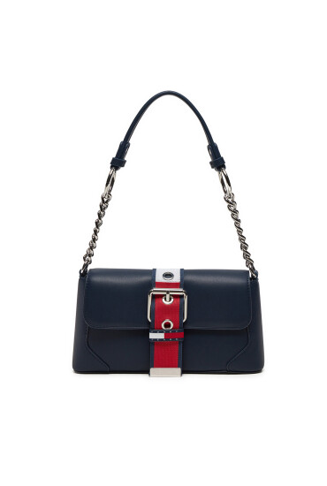 Tommy Jeans Дамска чанта Tjw Idol Shoulder Bag AW0AW16282 Тъмносин - Mera.bg