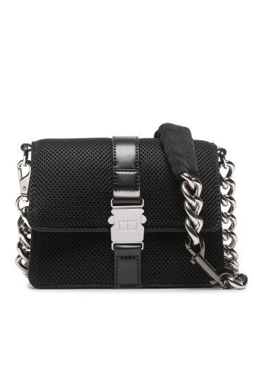 Tommy Jeans Дамска чанта Tjw Item Crossover Mesh AW0AW14970 Черен - Mera.bg