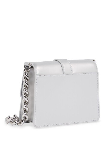 Tommy Jeans Дамска чанта Tjw Item Crossover Metallic AW0AW14971 Сребрист - Mera.bg
