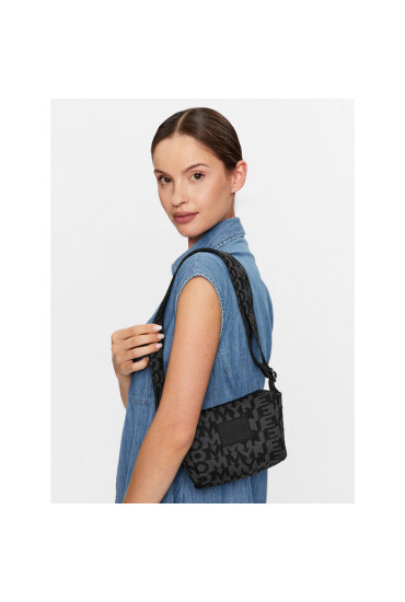 Tommy Jeans Дамска чанта Tjw Logomania Cross AW0AW14551 Черен - Mera.bg