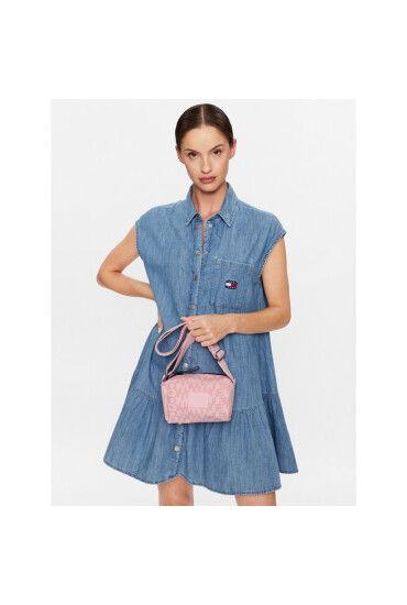 Tommy Jeans Дамска чанта Tjw Logomania Cross AW0AW14551 Розов - Mera.bg