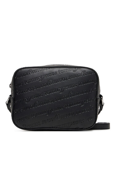 Tommy Jeans Дамска чанта Tjw Must Aop Camera Bag AW0AW17865 Черен - Mera.bg