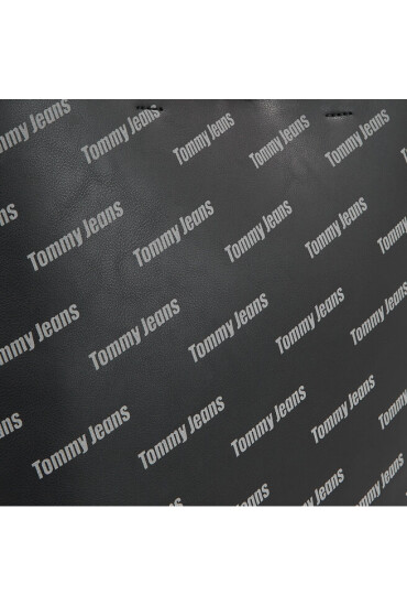 Tommy Jeans Дамска чанта Tjw Must Tote Aov Print AW0AW15646 Черен - Mera.bg