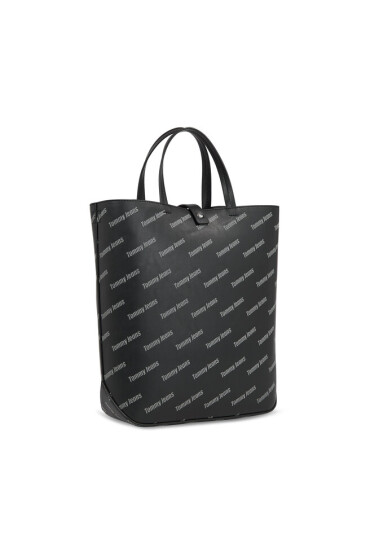 Tommy Jeans Дамска чанта Tjw Must Tote Aov Print AW0AW15646 Черен - Mera.bg