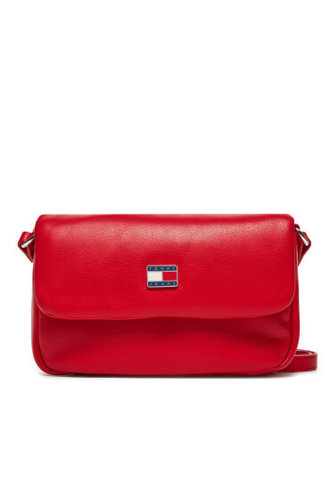 Tommy Jeans Дамска чанта Tjw Pillow Flap Crossover AW0AW16978 Червен - Mera.bg