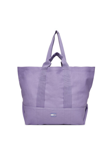 Tommy Jeans Дамска чанта Tjw Tote Edition Canvas AW0AW17542 Виолетов - Mera.bg