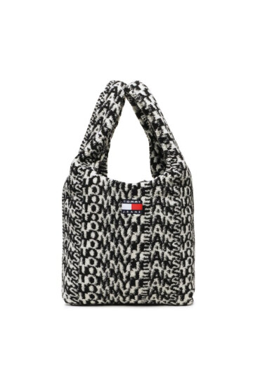 Tommy Jeans Дамска чанта Tjw x For You Shopper Bag Logoma AW0AW14423 Бял - Mera.bg