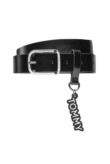 Tommy Jeans Дамски колан Tjw City Girl Belt AW0AW16103 Черен - Mera.bg