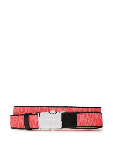 Tommy Jeans Дамски колан Tjw Fashion Webbing 3.0 AW0AW14613 Розов - Mera.bg