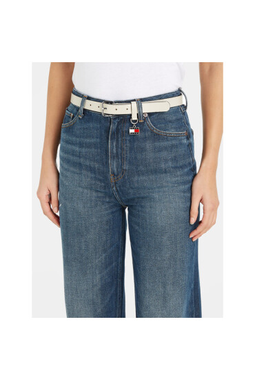 Tommy Jeans Дамски колан Tjw Hanging Plaque Leather 2.5 AW0AW15483 Бежов - Mera.bg