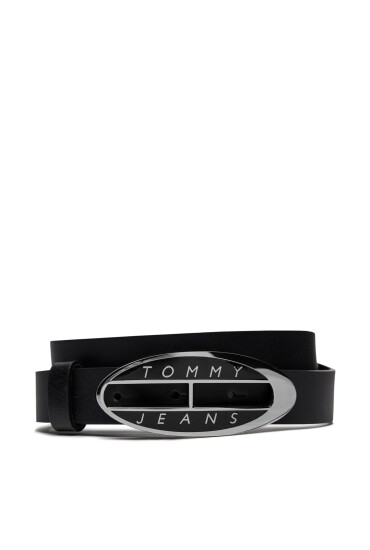 Tommy Jeans Дамски колан Tjw Origin Belt AW0AW15840 Черен - Mera.bg