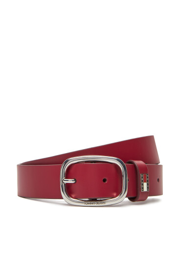 Tommy Jeans Дамски колан Tjw Oval 3.0 AW0AW15836 Червен - Mera.bg