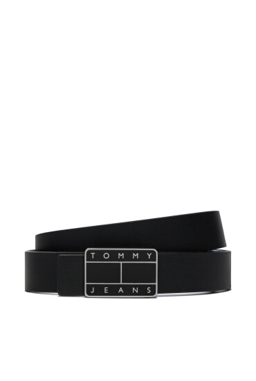 Tommy Jeans Дамски колан Tjw Rev. Leather AW0AW15838 Черен - Mera.bg