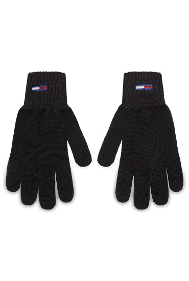 Tommy Jeans Дамски ръкавици Flag AW0AW13677 Черен - Mera.bg