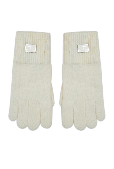 Tommy Jeans Дамски ръкавици Tjw Cosy Knit Gloves AW0AW15481 Екрю - Mera.bg